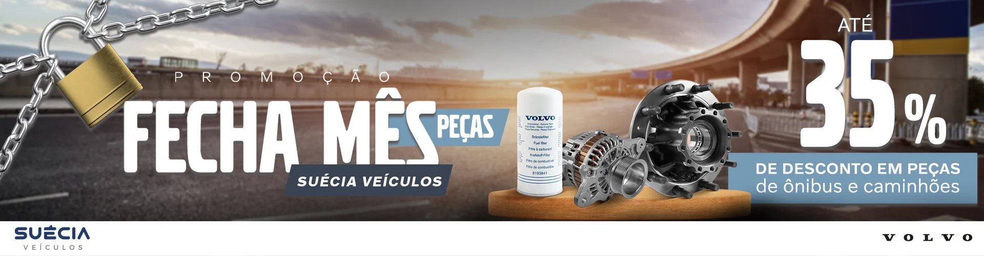 Fecha Mês Abril Peças Suécia Volvo